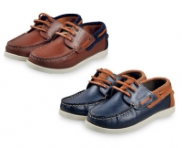 Boys Leather Boat Shoes