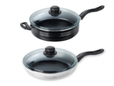 ERNESTO® Ø28cm Aluminium Sauté Pan with Lid 12.99 €