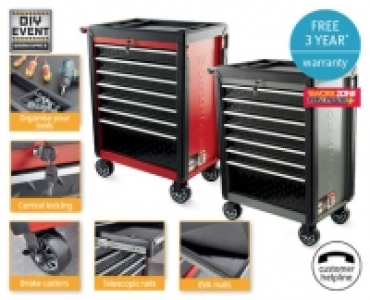 Aldi  Heavy Duty Metal Tool Cabinet