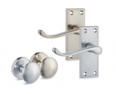 3 Piece Door Handle/Door Knob Set