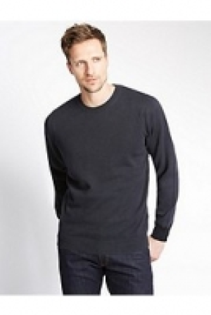 Pure Cotton Crew Neck Jumper 27.00 €