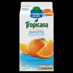 Tropicana Pure Premium Smooth Orange with No Bits 1.4l