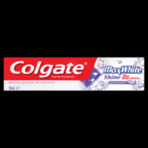 Colgate Max White Shine Fluoride Toothpaste 100ml