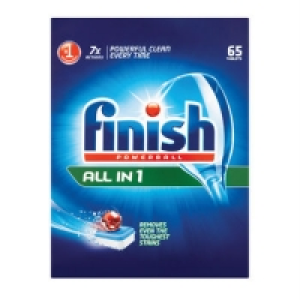 Finish All in One Regular 65pce
