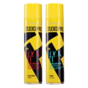 LOreal Studio Pro Hairspray /Pro Lock It Hairspray Range 40