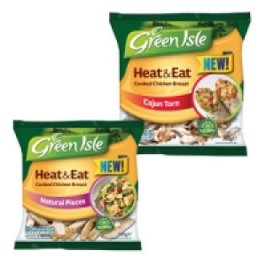 Green Isle Heat & Eat Natural Pieces/ Cajun Torn Chicken Bre