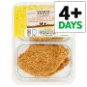 Tesco 4 Breaded Chicken Steaks 505G
