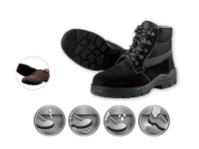 POWERFIX® Mens Leather S3 Safety Shoes