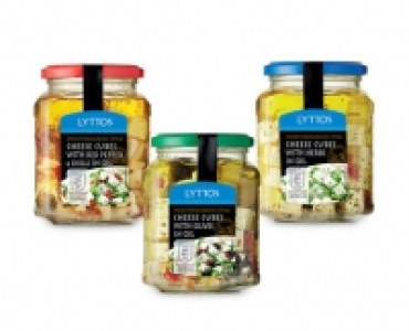 Mediterranean Style Cheese Cubes