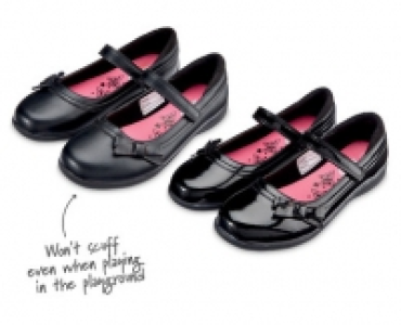Girls Scuff Resistant Shoes