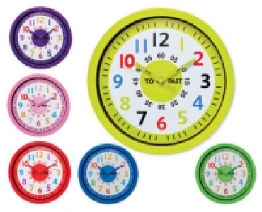 Time Teaching Wall Clock