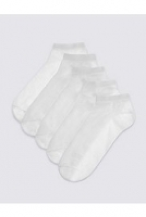 5 Pairs of Trainer Liner Socks 7.00 €