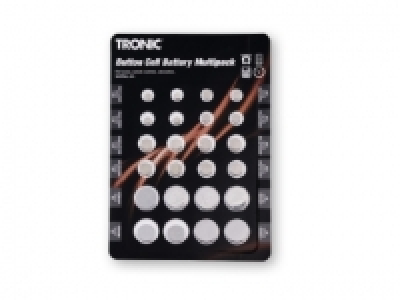 TRONIC® Button Cell Battery Multipack