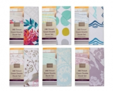 180 Thread Count Duvet Set Double