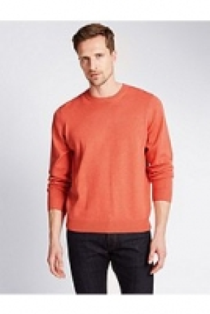 Pure Cotton Crew Neck Jumper 27.00 €