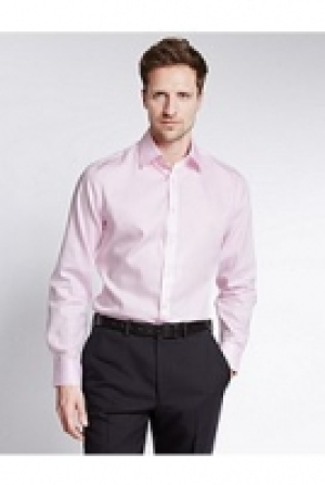 Non-Iron Pure Cotton Slim Fit Shirt 12.49 €