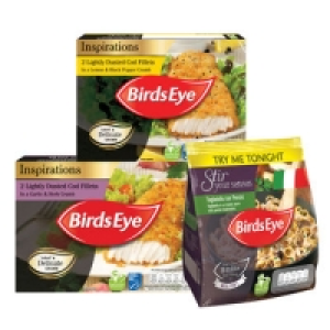 Birds Eye 2 Lightly Dusted Cod Garlic & Herb/Lemon & Pepper/