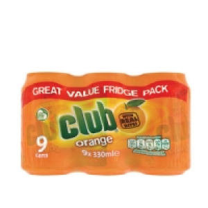 Club Orange 9Pk Cans