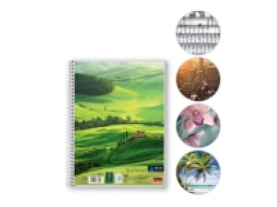 UNITED OFFICE® Spiral Notebook A4