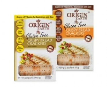 Origin Earth Gluten Free Crispy Bread Crackers