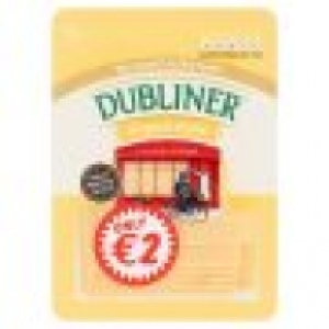 Dubliner White Cheese Slices 180G 2.00&nbsp;&euro;