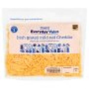 Tesco Everyday Value Grated Red Cheddar 500G 2.94&nbsp;&euro;