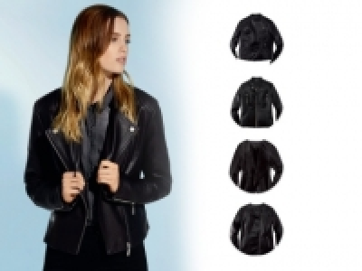 ESMARA® Ladies Biker-Style Bomber Jacket