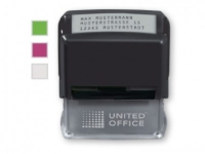 UNITED OFFICE® Text Stamps