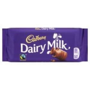 Dairy Milk Large Bar Range 2.00 €
