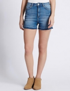 Denim High-Waist Shorts 17.00 €