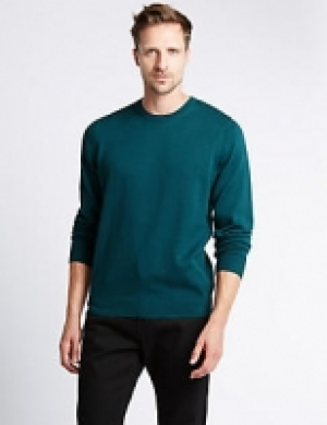 Pure Cotton Crew Neck Jumper 27.00 €