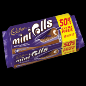 Cadbury Mini Rolls 12pk + 6 free