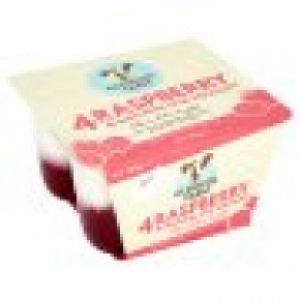 Glenilen Farm Raspberry Yoghurts 4X 125G 2.00&nbsp;&euro;