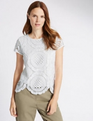 Short Sleeve Lace Top 54.00&nbsp;&euro;