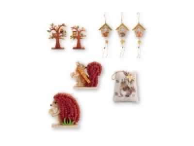 MELINERA® Wooden Decoration Assortment