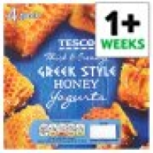 Tesco Greek Style Honey Yoghurt 4 X 100G 1.19&nbsp;&euro;