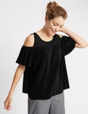 Cold Shoulder Jersey Top 34.00 €