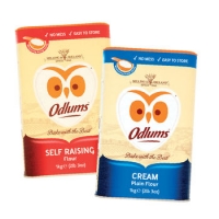 SuperValu  Odlums Cream/ Self Raising Flour Reseal Tub 1kg