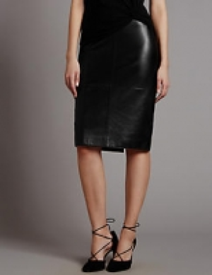 Leather Pencil Skirt 210.00&nbsp;&euro;