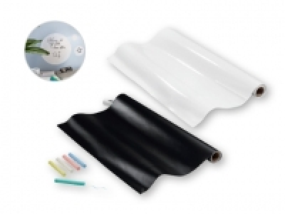 UNITED OFFICE® Blackboard Film/ Whiteboard Film 45 x 200cm