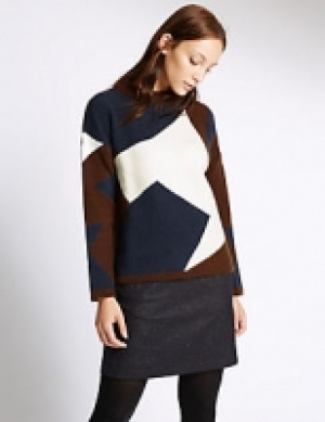 Crew Neck Colour Block Jumper 47.50&nbsp;&euro;