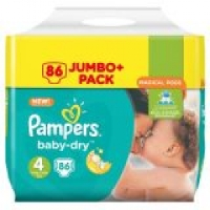 Baby Dry Jumbo Nappies Range 223.00 €