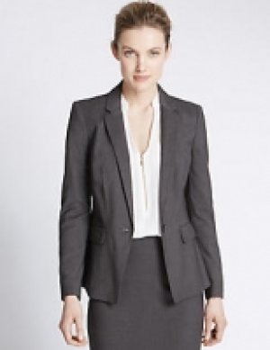1 Button Jacket with Buttonsafe