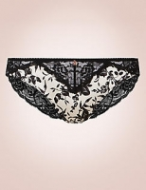 Silk & Lace Brazilian Knickers 17.00 €
