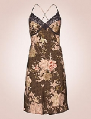 Satin Print Chemise 35.00 €