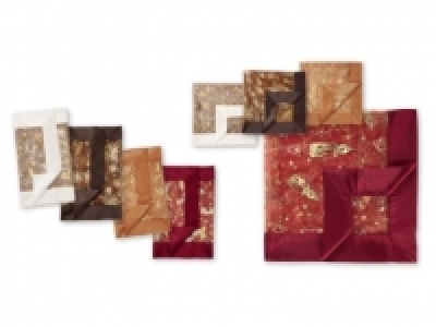 MERADISO® Reversible Tablecloth 85 x 85cm/ Table Runner 50 x