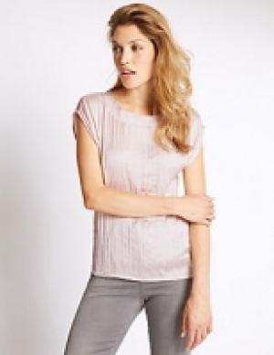 Short Sleeve Textured Blouse 44.00 €