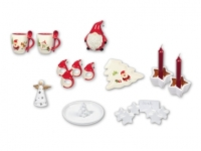 MELINERA® Ceramic Christmas Decorations