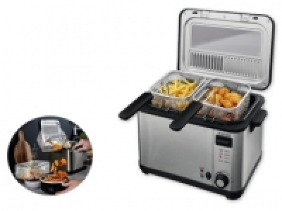 SILVERCREST KITCHEN TOOLS® 2,000W Stainless Steel Deep Fryer 34.99 €