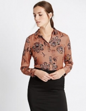 Floral Print Long Sleeve Shirt 34.00 €